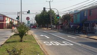 Municipio de Viña del Mar pone en operaciones semáforo en transitado cruce de Gómez Carreño