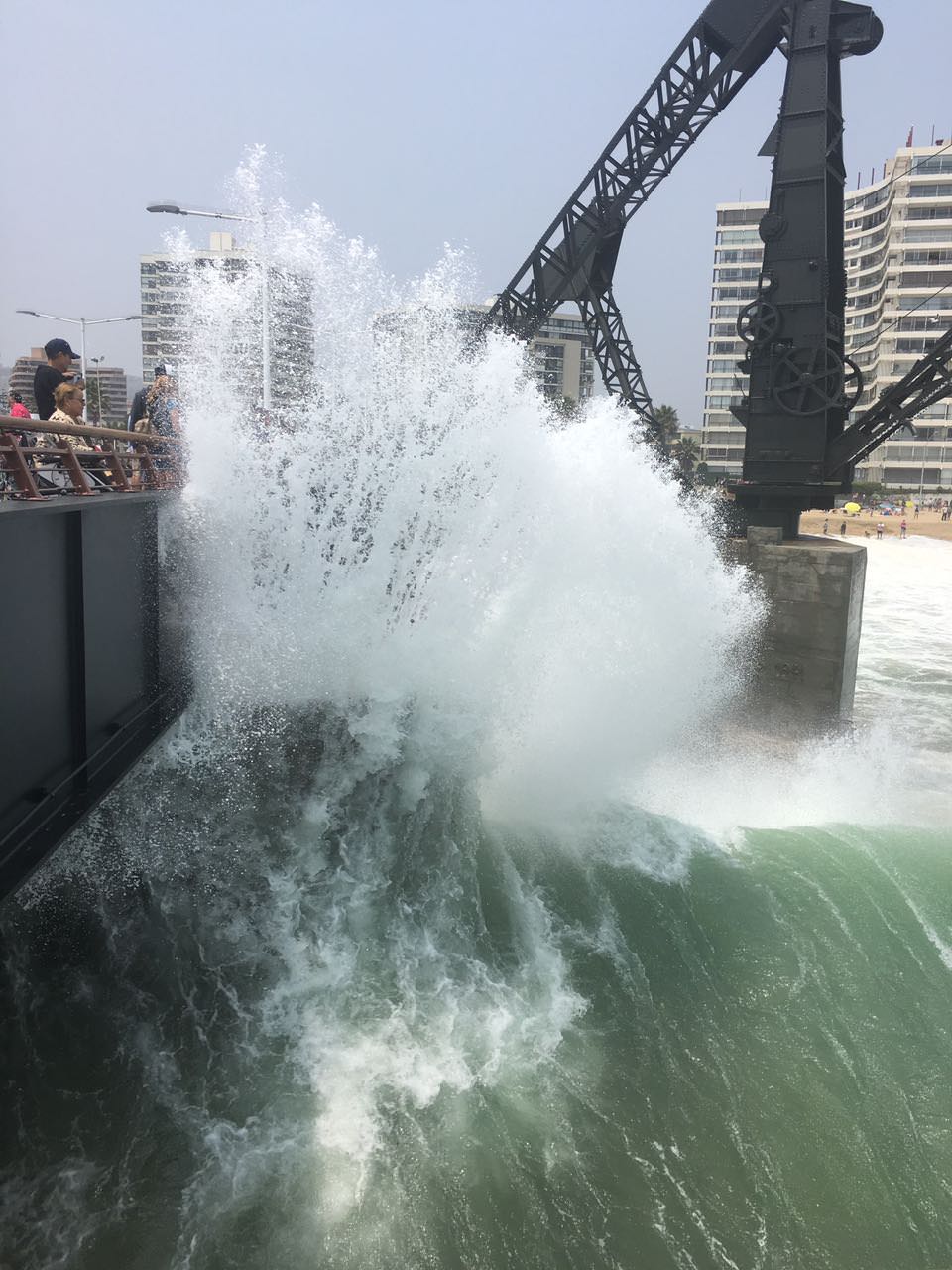 Municipio de Viña del Mar adopta medidas por aviso de intensas marejadas