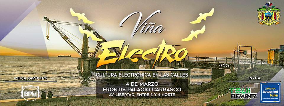 “VIÑA ELECTRO” REUNIRÁ A RECONOCIDOS ARTISTAS DE LA MÚSICA ELECTRÓNICA REGIONAL