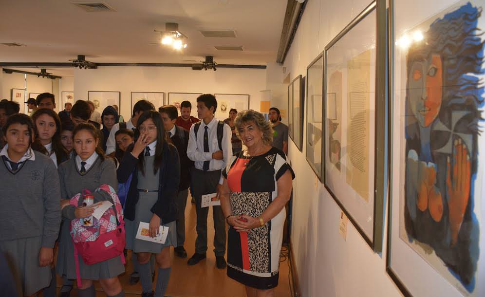 MUNICIPIO INVITA A ESCOLARES A CONOCER OBRA DE OSWALDO GUAYASAMÍN