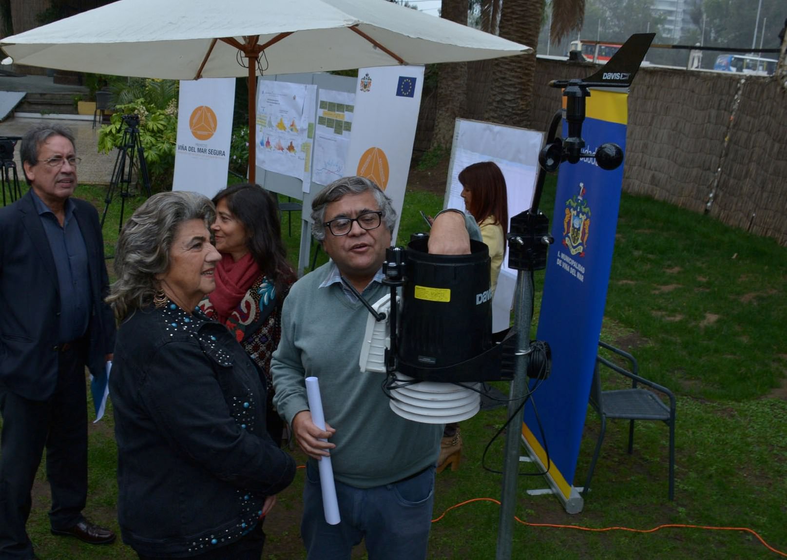 Municipio de Viña del Mar implementará nuevas estaciones meteorológicas que permitirán predecir emergencias climatológicas