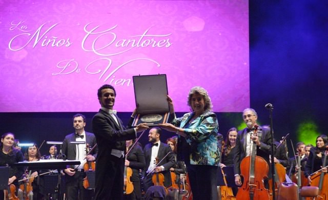 Presentación de los Niños Cantores de Viena deleitó al público en la Quinta Vergara