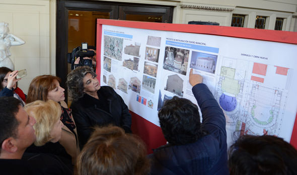 Alcaldesa Virginia Reginato: El turno del Teatro Municipal