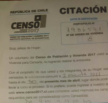 Personas que fueron citadas durante el Censo en Viña del Mar deben acudir a DIDECO