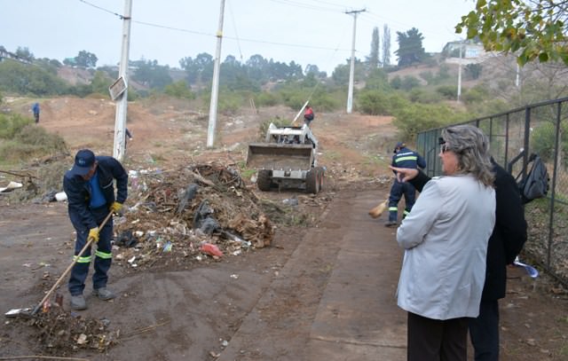 Municipio de Viña del Mar intensifica programa de erradicación  de microbasurales