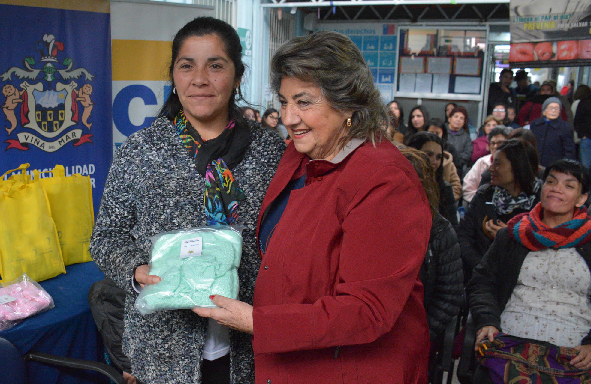 Gracias a campaña “Tejiendo con amor