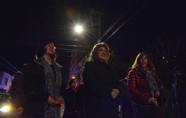 Nuevas luminarias que potencia seguridad en sector de Viña del Mar Alto recepcionó alcaldesa Virginia Reginato