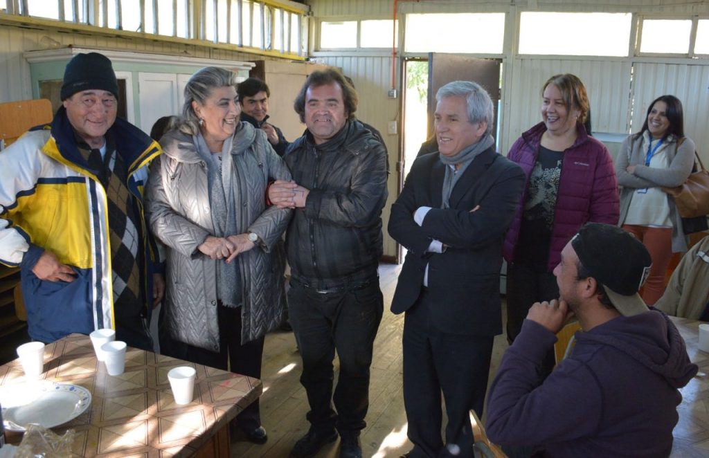 Imagen de la noticia: Alcaldesa Virginia Reginato albergue