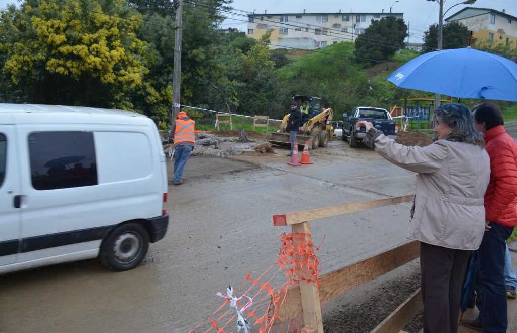 Imagen principal: Municipio de Viña del Mar reparó socavón y restableció tránsito en El Olivar