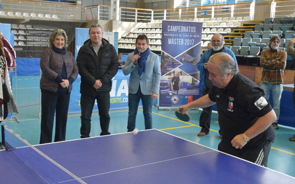 Imagen principal: Lanzamiento de Primer  campeonato nacional de tenis de mesa máster encabezó alcaldesa Virginia Reginato