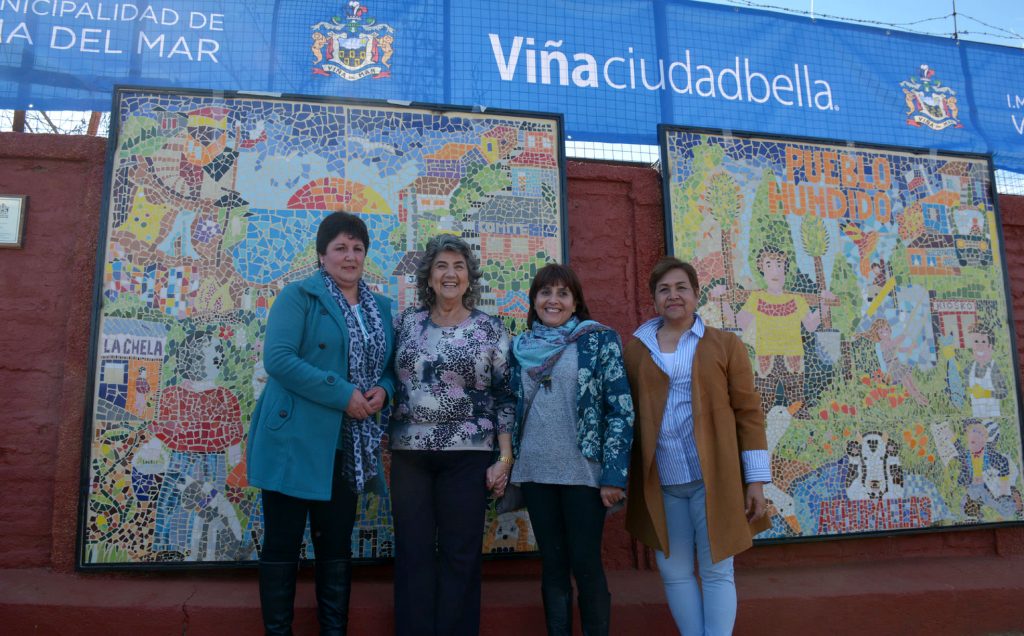 Imagen de la noticia: Inauguración Mosaico Escuela La Parva