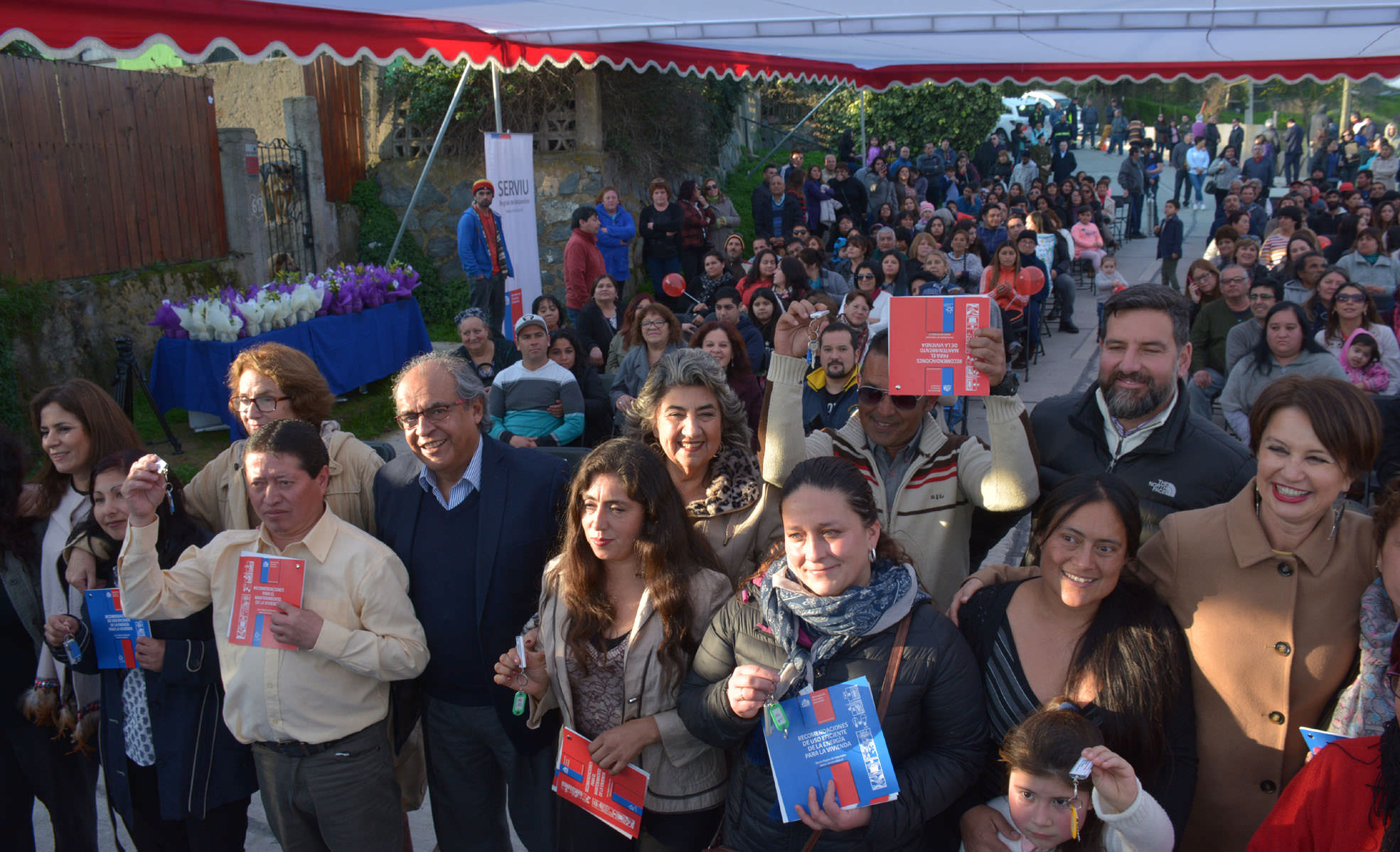 140 familias viñamarinas  recibieron sus departamentos en sector de Villa Dulce