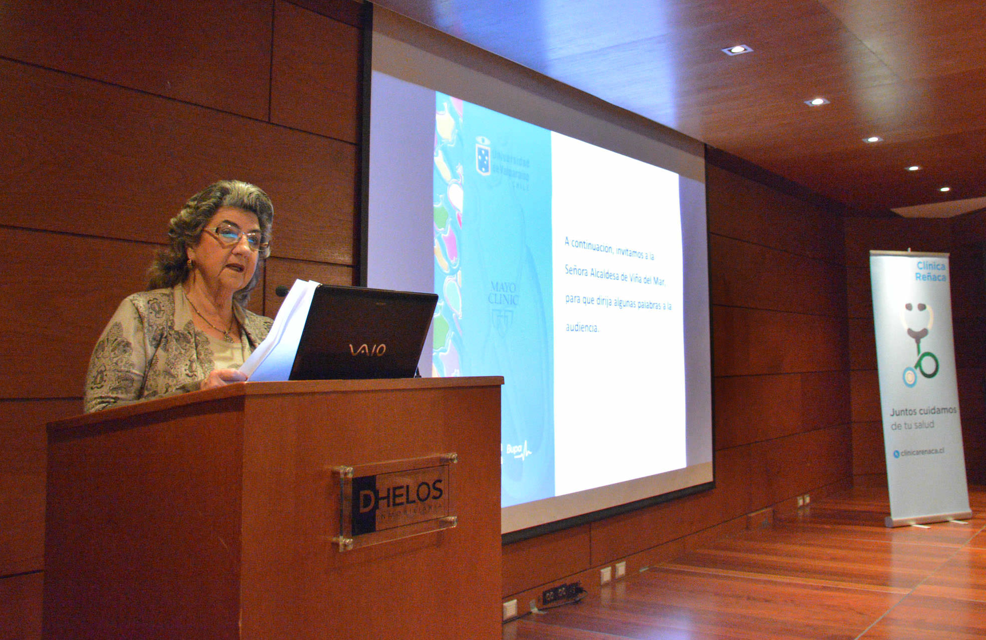 XX Curso Internacional de cardiología  en Viña del Mar inauguró  alcaldesa Virginia Reginato