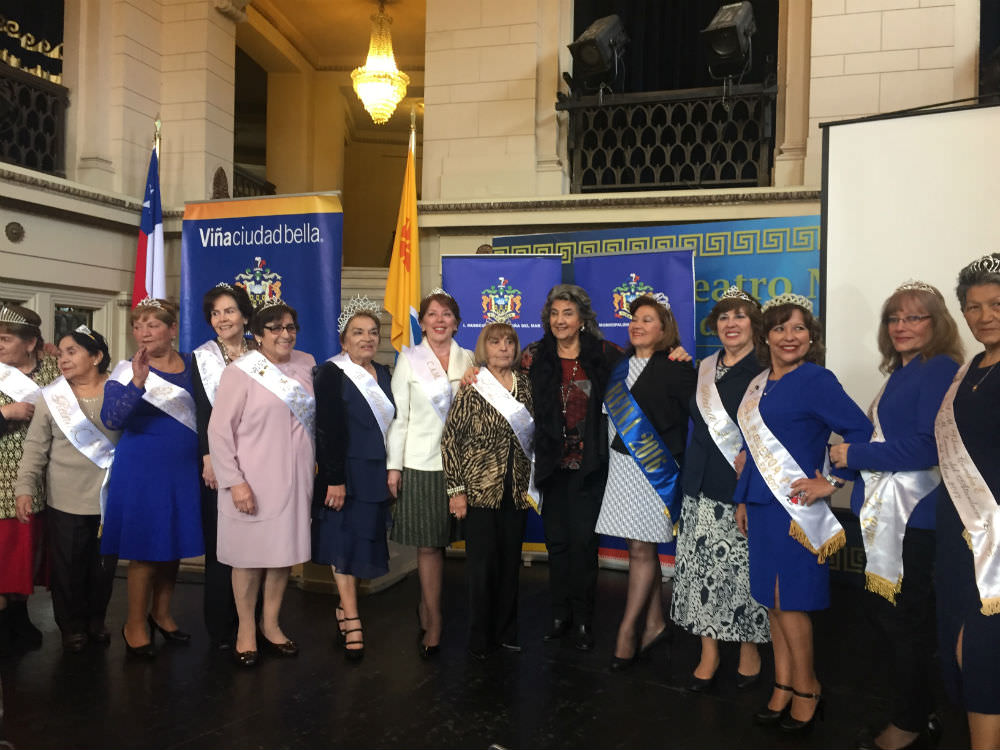 Candidatas Reinado Adulto Mayor  2017