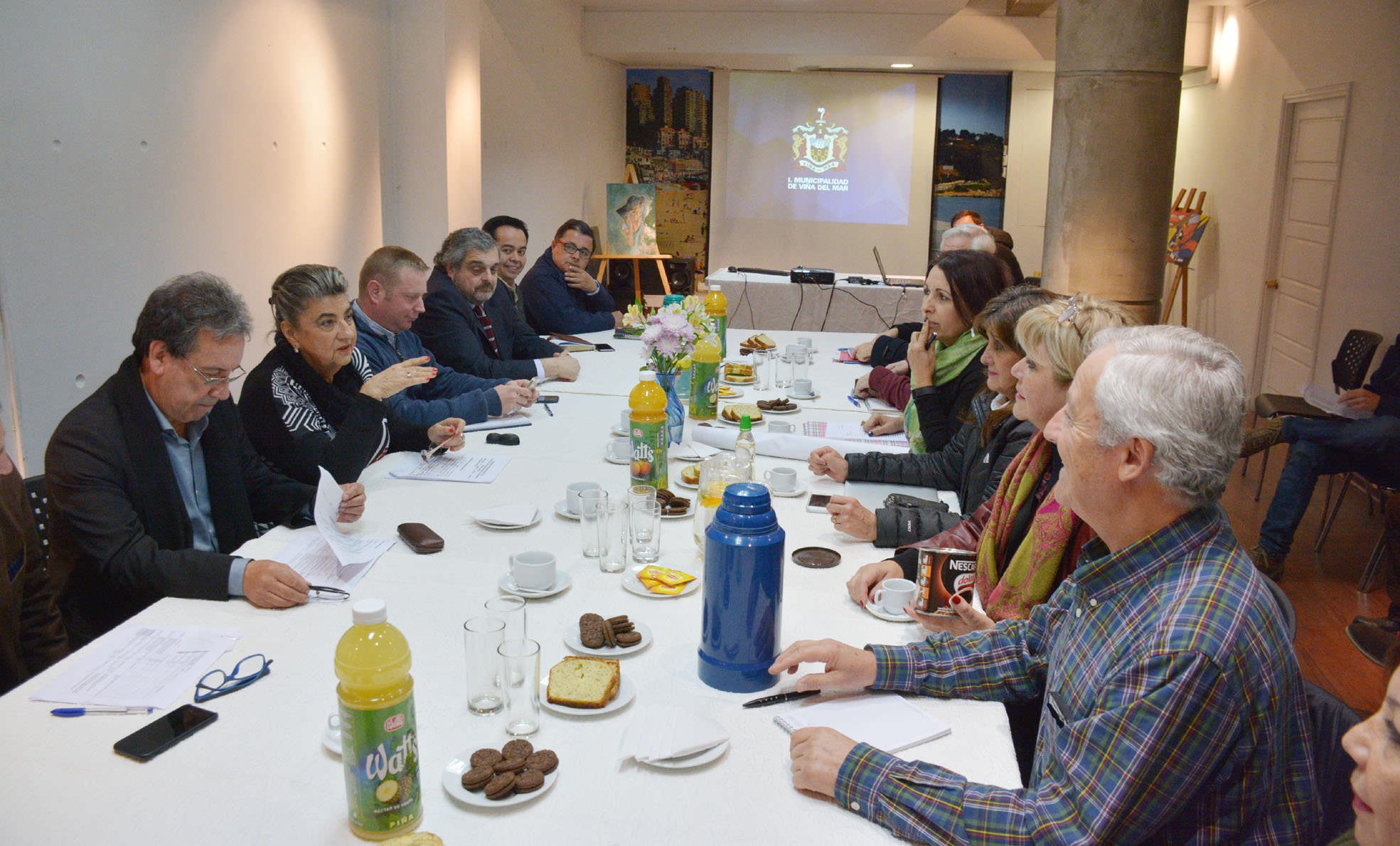 Municipio de Viña del Mar fortalece coordinación con los vecinos de  Reñaca