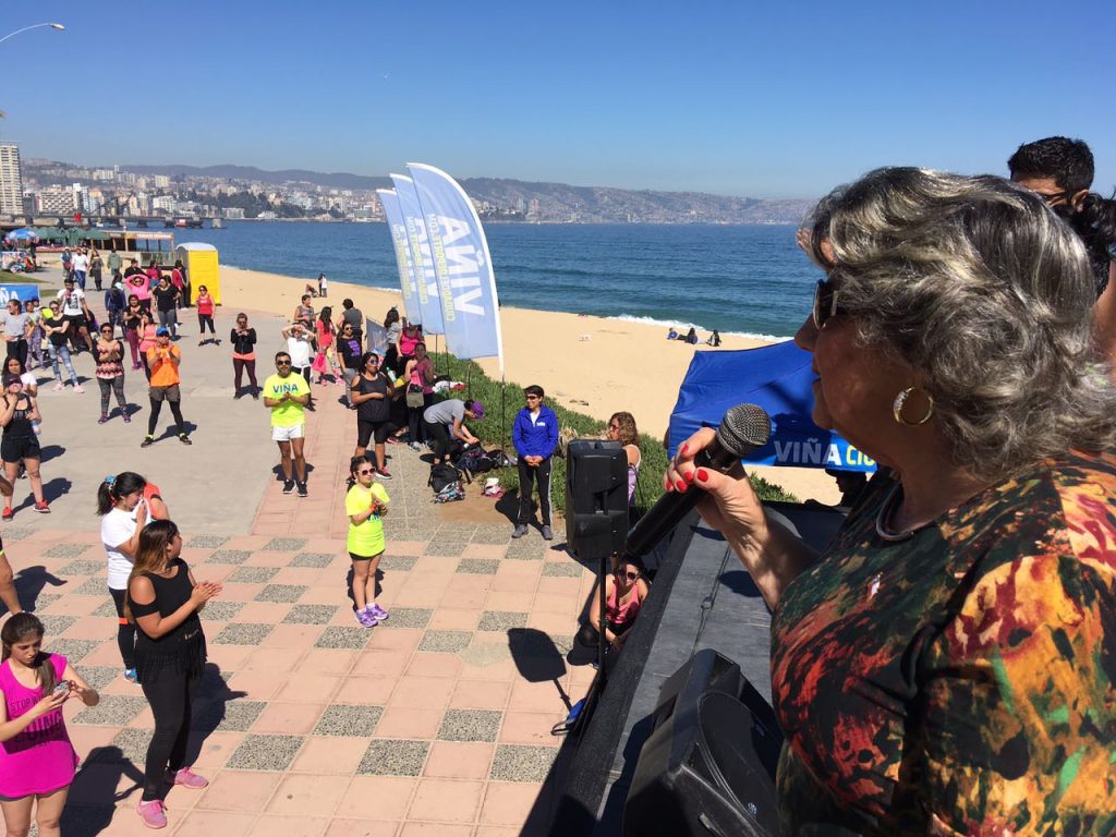 Imagen principal: Mañanas fitness contagian de energía  el borde costero de Viña del Mar
