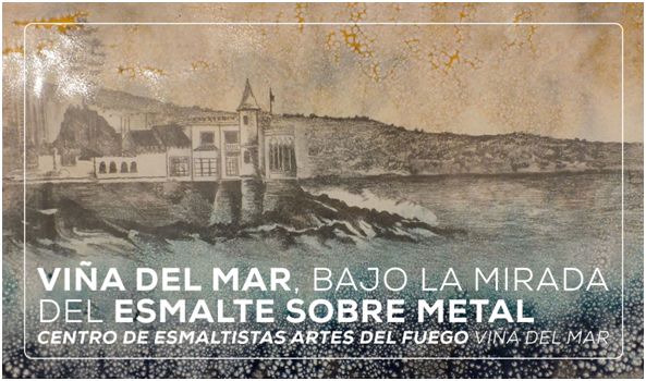 Municipio de Viña del Mar invita a exposición que retrata a la ciudad en obras de esmalte sobre metal