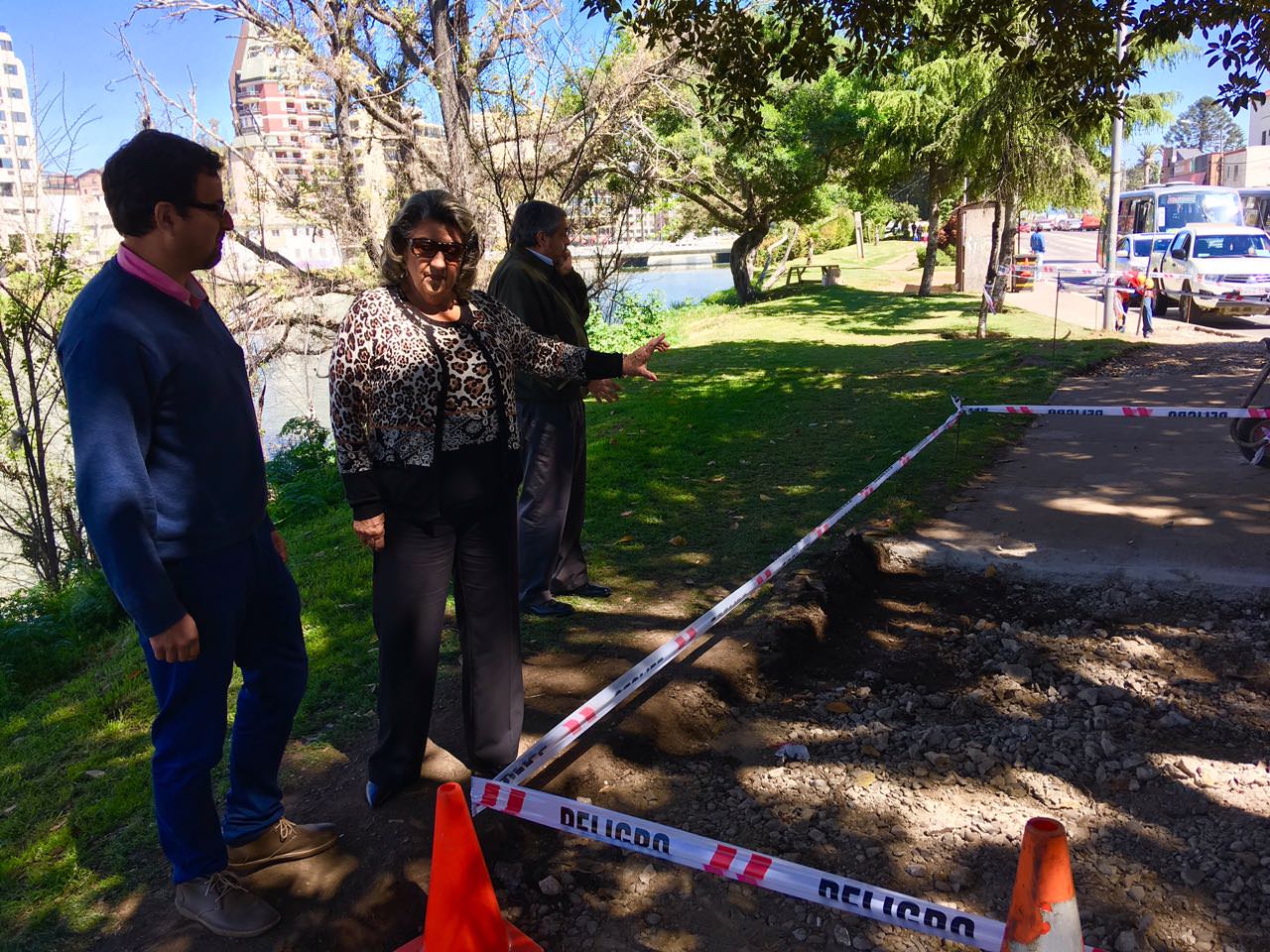 Municipio de Viña del Mar mejora  transitado circuito peatonal en el plan