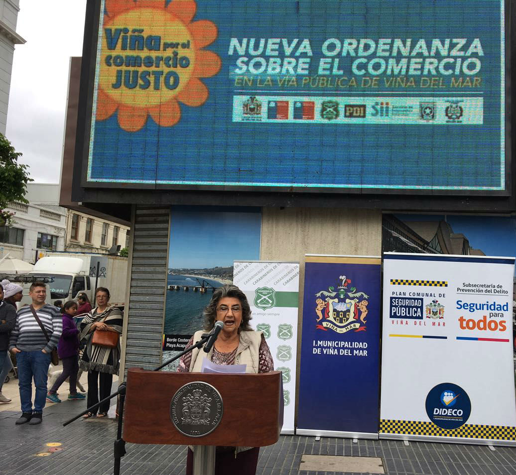 Municipio Viña del Mar inicia campaña informativa de concientización para erradicar el comercio ilegal