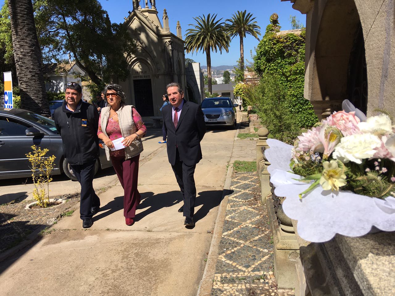 Labores de mantención de  cementerio Santa Inés fueron inspeccionadas por alcaldesa Virginia Reginato