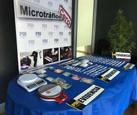 Operativos de la PDI en el combate del microtráfico fueron valorados por alcaldesa Virginia Reginato