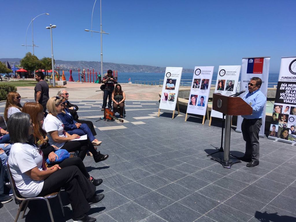 Imagen principal: Municipalidad de Viña del Mar adhirió a “Conmemoración mundial en recuerdo a las víctimas de violencia vial”