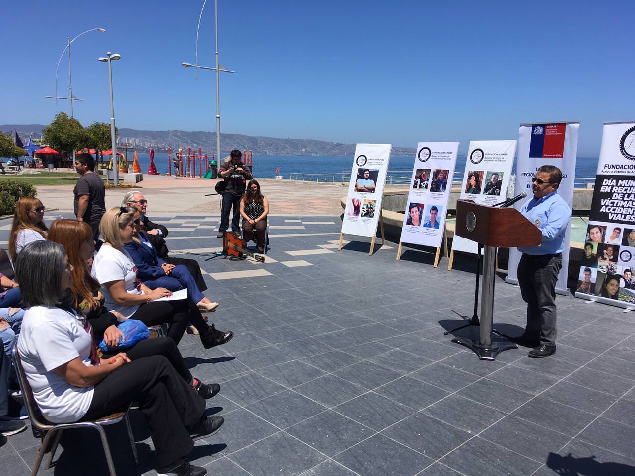 Municipalidad de Viña del Mar adhirió a “Conmemoración mundial en recuerdo a las víctimas de violencia vial”
