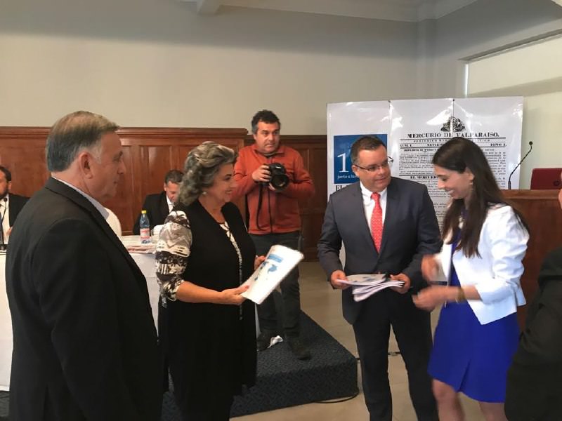 En presentación de hoja de ruta de APEC 2019 participó alcaldesa Virginia Reginato