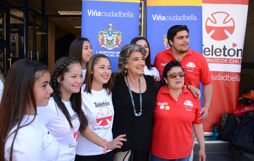 Imagen principal: Con diferentes actividades municipio de Viña del Mar apoya la Teletón 2017