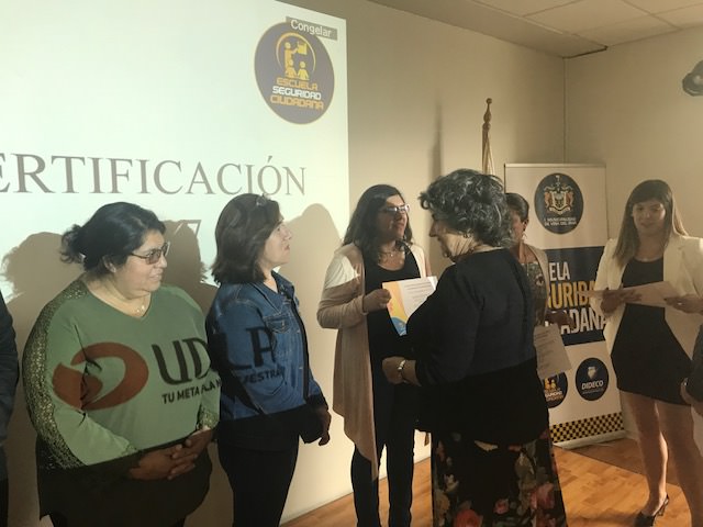 Vecinos de Viña del Mar cursaron con éxito escuela de Seguridad Ciudadana
