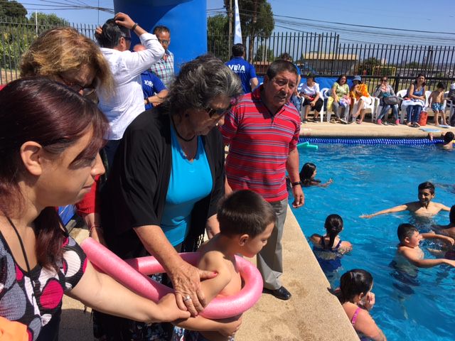 Imagen de la noticia: Alcaldesa Virginia Reginato, programa acuáticos