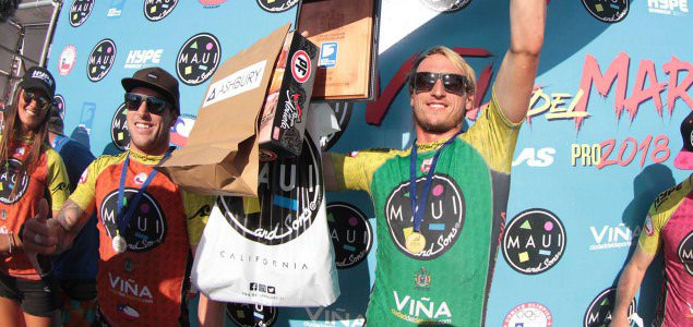 Maximiliano Cross y Lorena Fica triunfan en el Maui and Sons Viña pro 2018