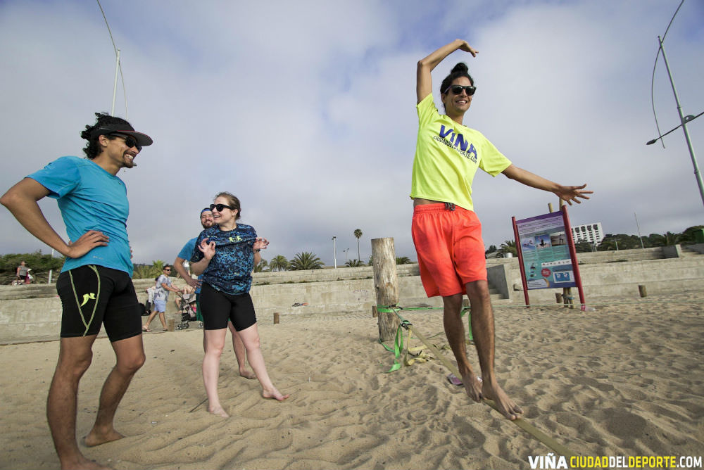 Playa del Deporte vuelve a ser atractivo  del verano en Viña del Mar