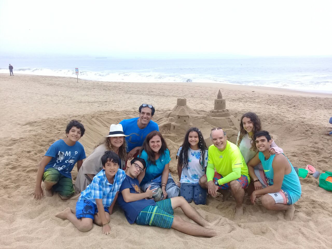 Con éxito se realizó nueva versión de concurso de castillos de arena, organizado por la Municipalidad de Viña del Mar