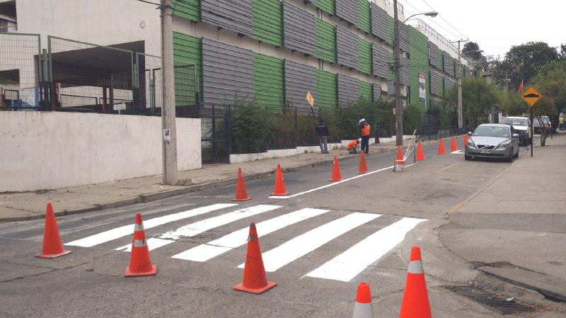 Municipio de Viña del Mar refuerza plan de demarcación vial para brindar seguridad de estudiantes