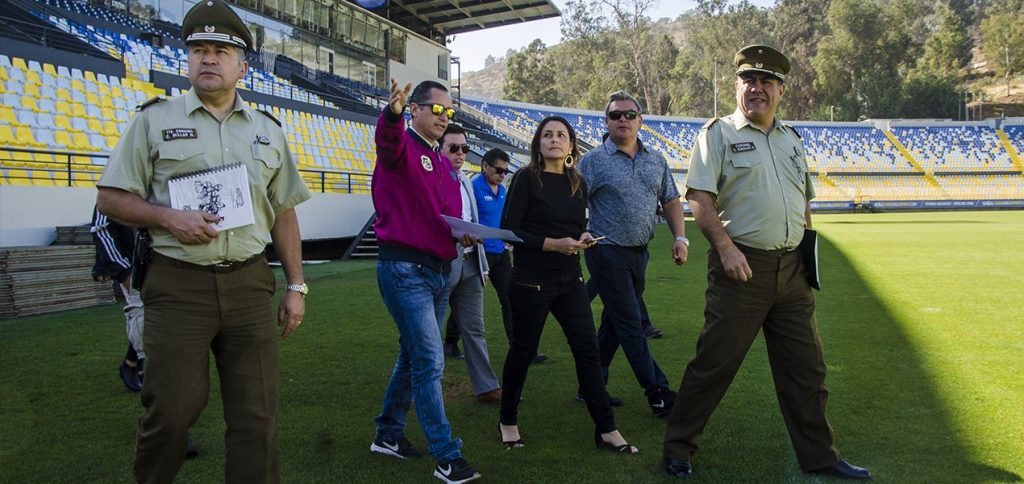 Imagen principal: Gobernadora inspeccionó medidas de seguridad de estadio Sausalito