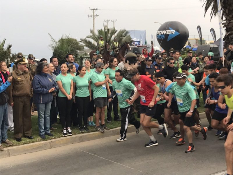 Más de 2 mil personas participaron en la  primera fecha de las corridas familiares 2018 en Viña del Mar