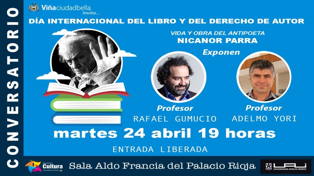 Imagen principal: Municipalidad de Viña del Mar conmemora Día Mundial del Libro y del Derecho de Autor