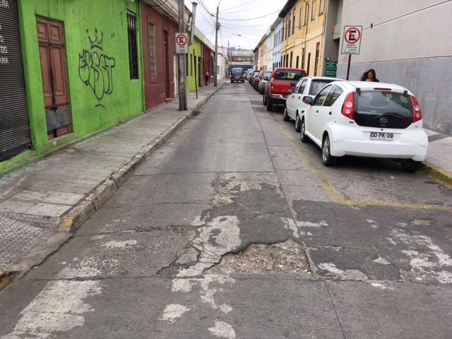 Municipio de Viña del Mar adjudica obras para reposición de calzada de Pje. San Luis, detrás del rodoviario