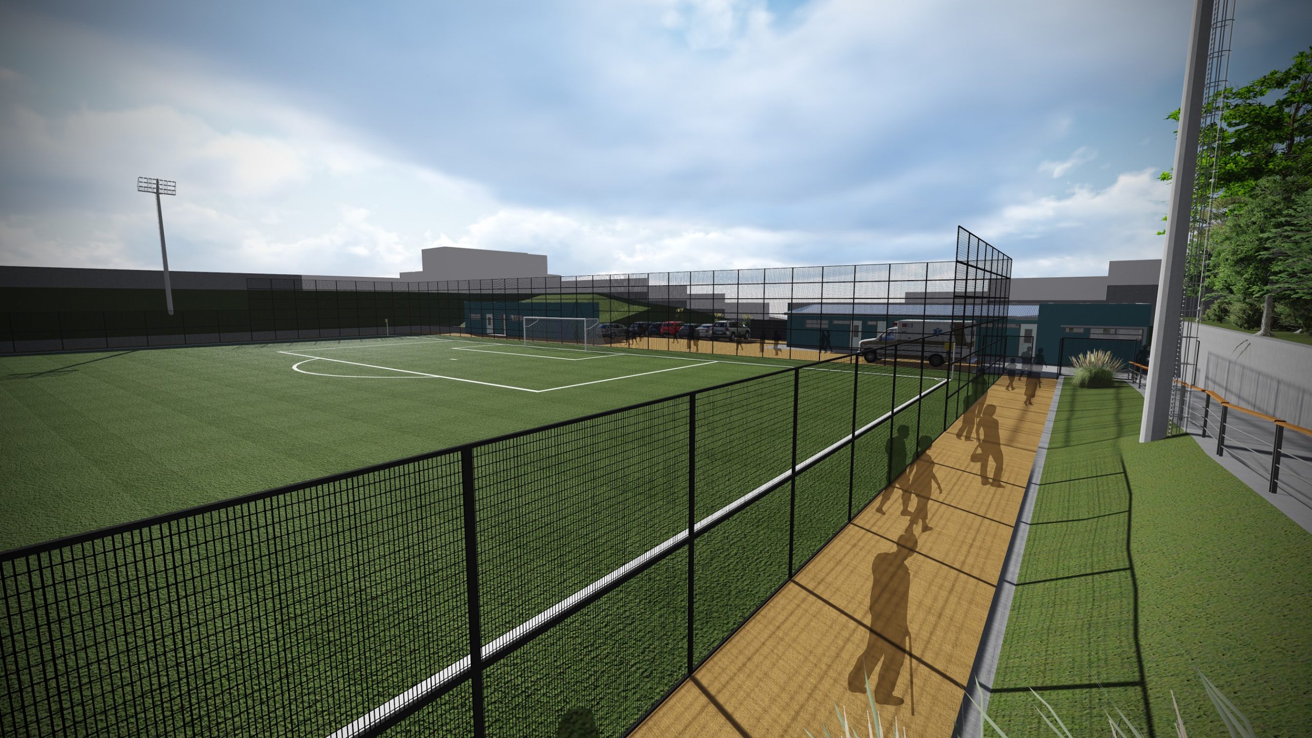 Municipio de Viña del Mar adjudica construcción de cancha del complejo deportivo de Gómez Carreño