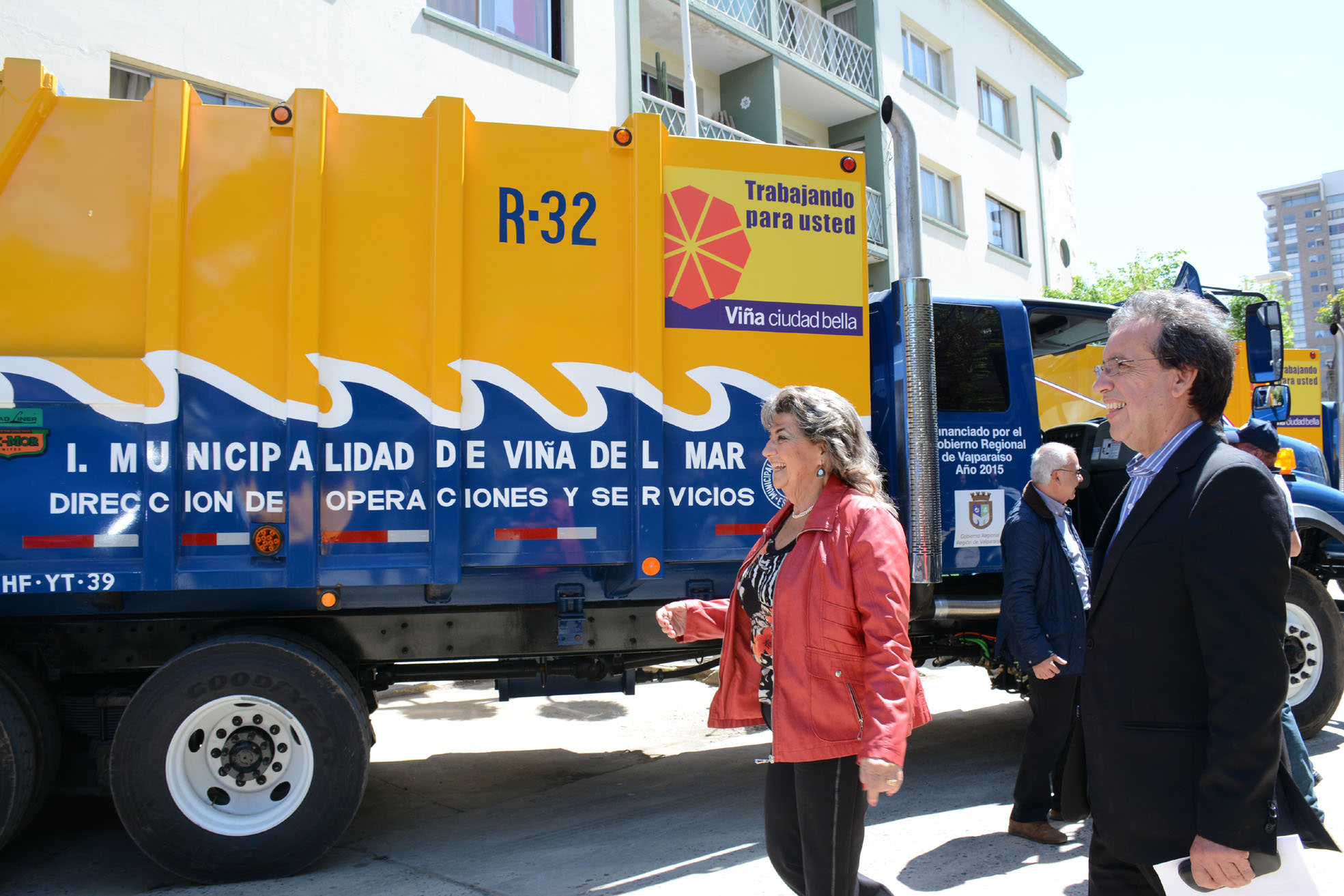 Llamado a pagar oportunamente primera cuota de aseo en Viña del Mar realizó alcaldesa Virginia Reginato