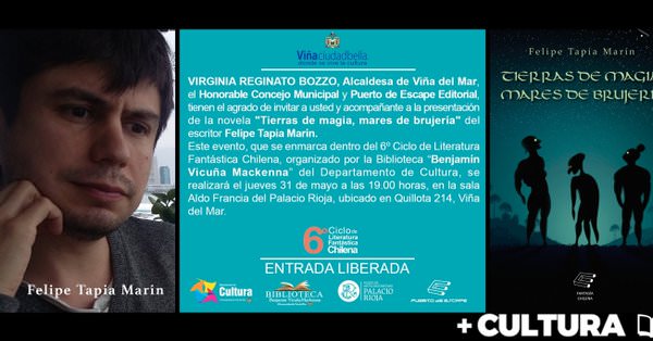 Municipalidad de Viña del Mar invita a nuevo ciclo de Literatura Fantástica Chilena