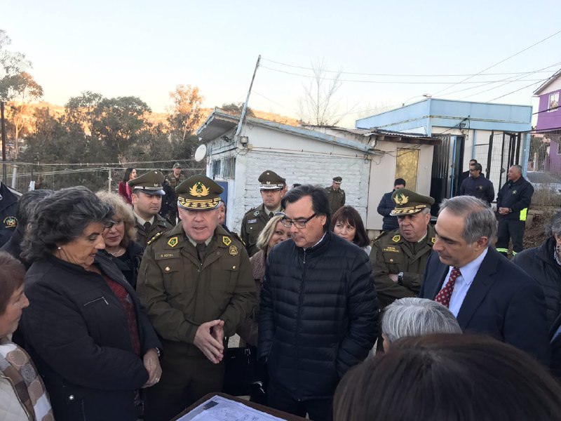 General director de Carabineros anunció creación de comisarías de Forestal y  Gómez Carreño en Viña del Mar