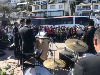 Bandas de Armadas de Perú, Argentina, Brasil y Chile realizaron intervención musical en Reñaca