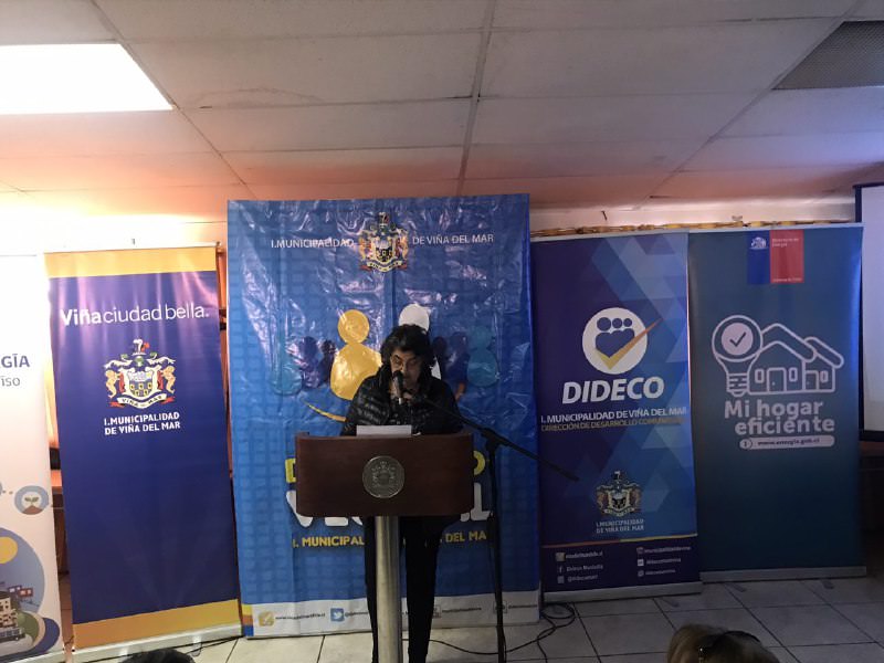 Municipio de Viña del Mar colabora con programa de eficiencia energética que favorecerá a 1.500 vecinos