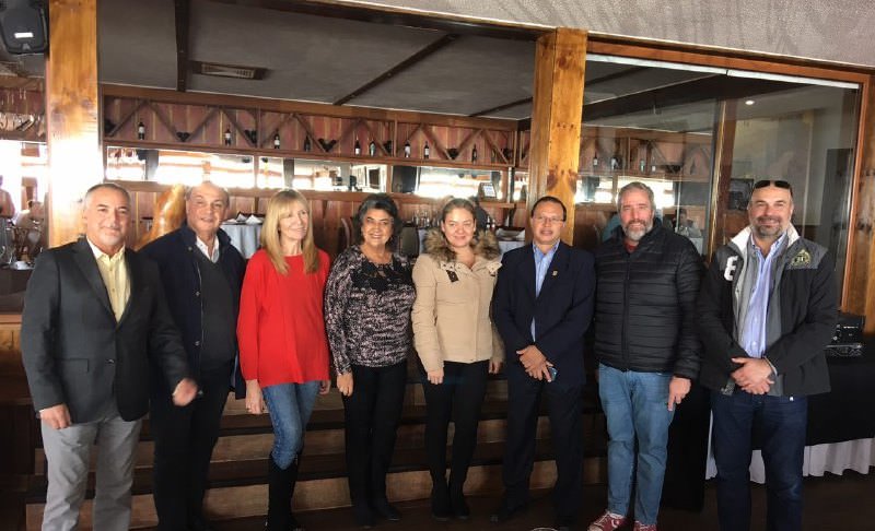 Representantes internacionales del turismo de congreso compartieron con alcaldesa Virginia Reginato