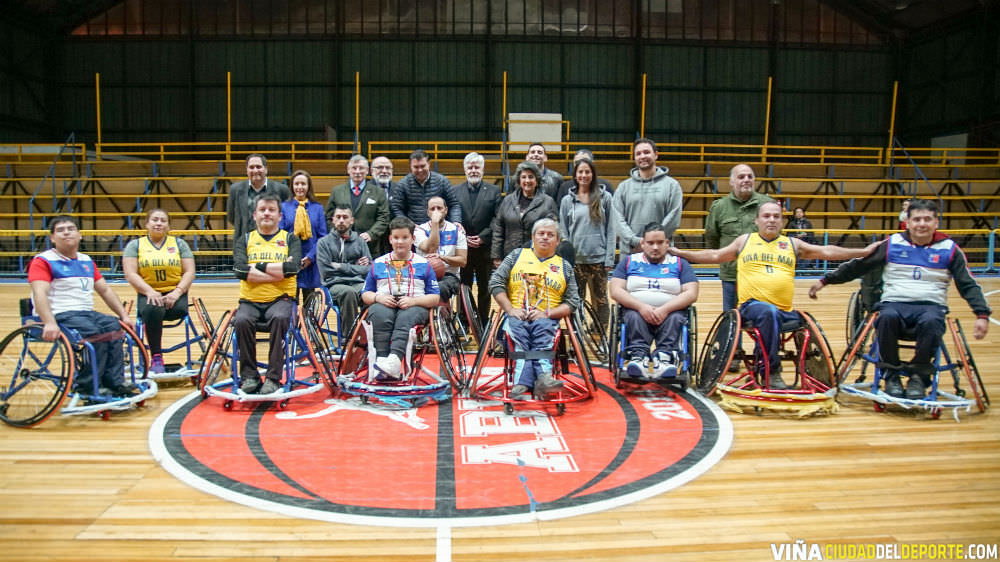Asociación de básquetbol de Viña del Mar celebró su 88º aniversario con encuentro inclusivo y presencia de alcaldesa Virginia Reginato