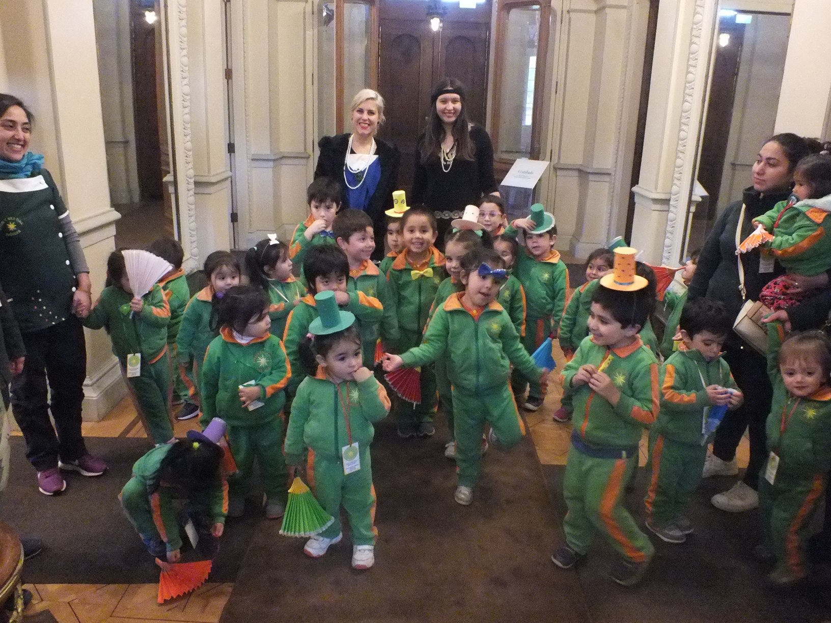 Niños de Jardín Infantil conocen el Palacio Rioja  gracias a programa de la Municipalidad de Viña del Mar