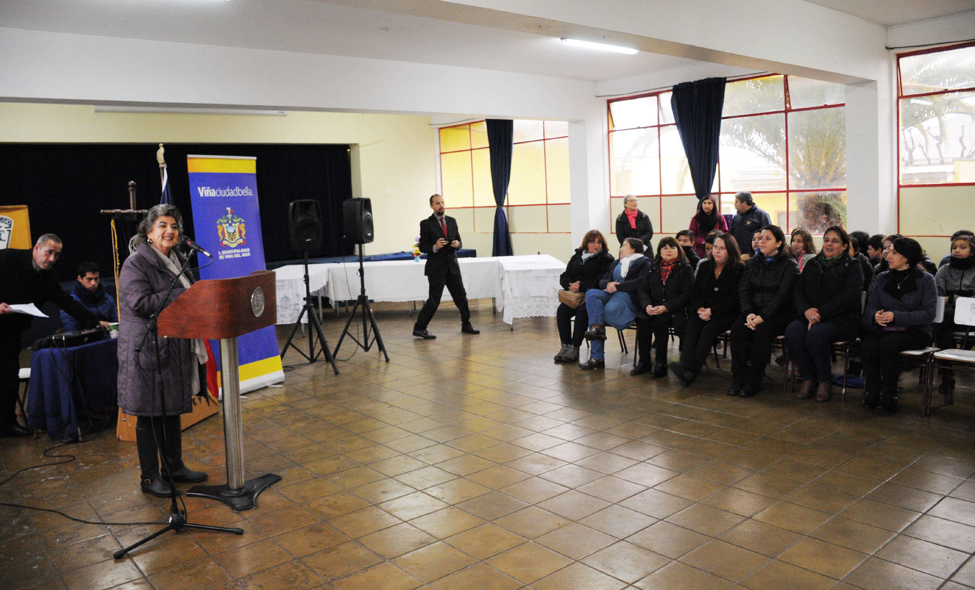 Mejorada infraestructura de escuela Teodoro Lowey entregó alcaldesa Virginia Reginato