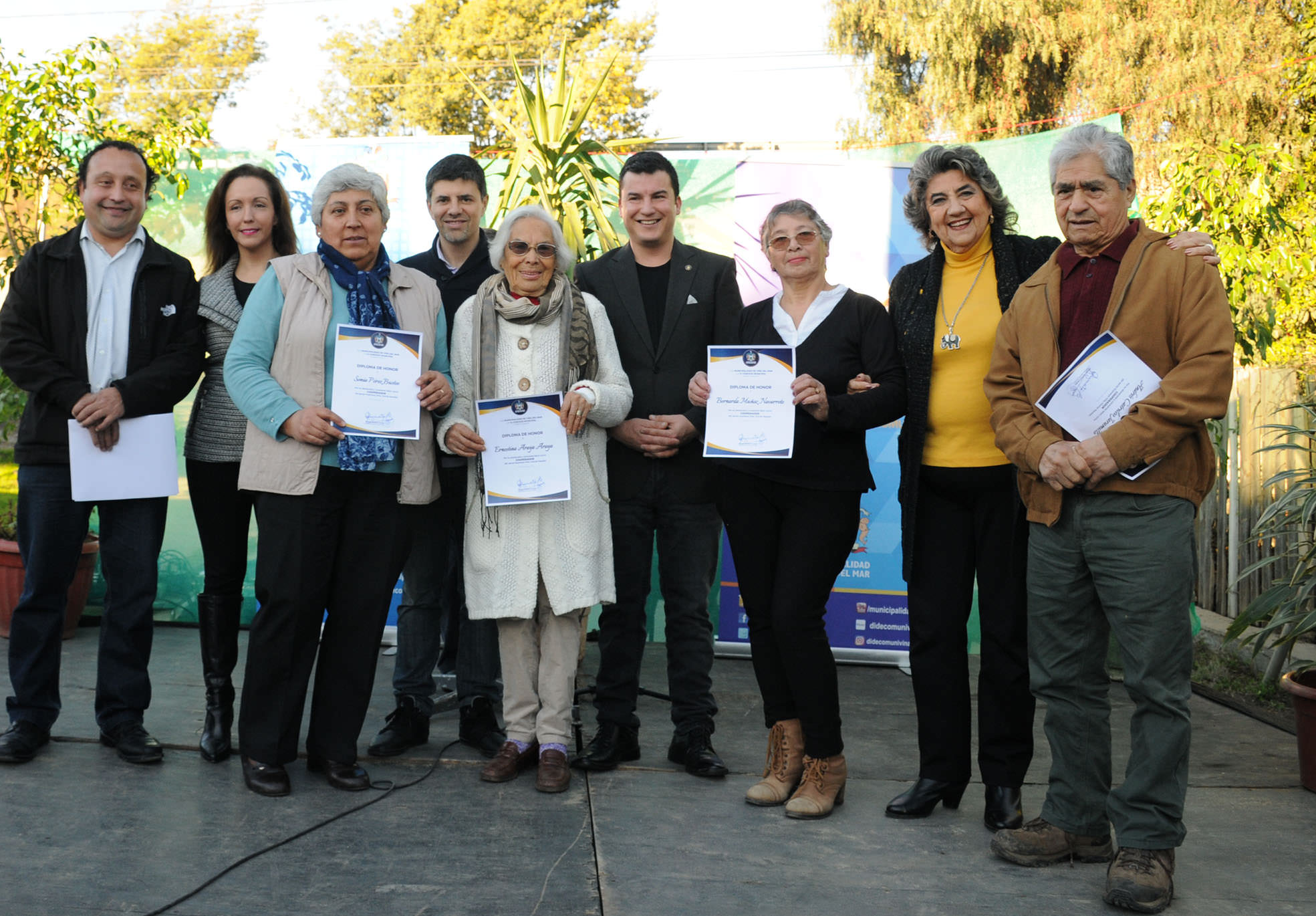 Los 50 años de labor de junta de vecinos de Expresos Viña encabezó alcaldesa Virginia Reginato